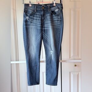 Levi's Distressed Blue Skinny Jeans
